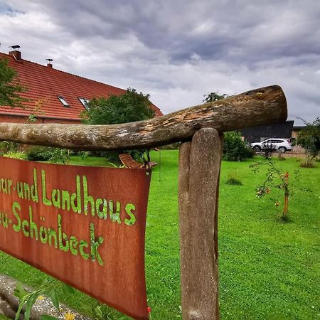 Seminar Und Landhaus Schoenbeck Schonbeck  Kültér fotó